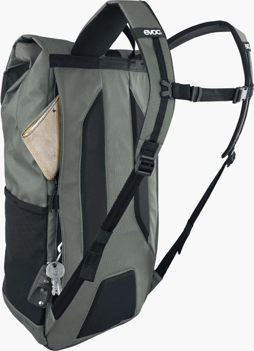 Evoc Duffle Backpack 16 dark olive/black