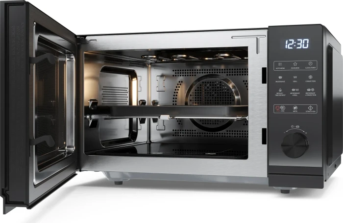 Sharp YC-GC52BE-B Mikrowelle mit Grill/Heißluft