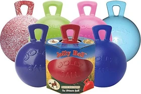 Horsemens Pride Jolly Ball 410 mit Apfelduft, 10", grün