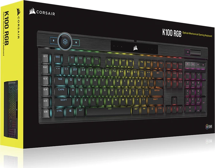 Corsair Gaming K100 RGB, Corsair OPX, USB, UK