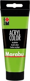 Marabu Acryl Color Acrylfarbe, blattgrün, 100ml