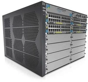 HPE Aruba 5400 v2 zl 92G Rackmount Gigabit Managed Switch, 92x RJ-45, 8x Erweiterungsslot, 2x SFP+, PoE+ (J9532A / E5412-92G-PoE+/2XG-SFP+)
