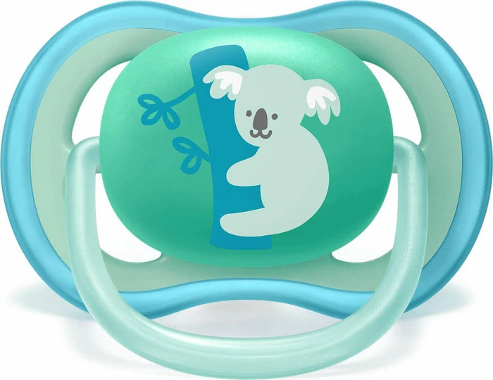 Philips Avent SCF349/11 ultra soft Beruhigungsschnuller, 18+M, Silikon, 2 Stück