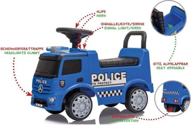 Jamara Mercedes-Benz Antos Polizei