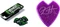 Dunlop Ultex Hetfield's Black Fang Pick Vorschaubild
