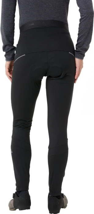 Vaude Matera II Warm Tights Fahrradhose lang schwarz (Damen)