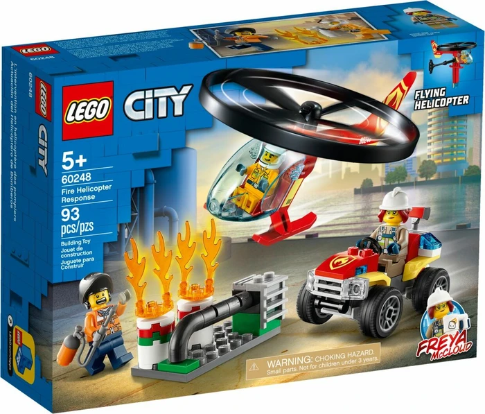 LEGO City Feuerwehr - Einsatz mit dem Feuerwehrhubschrauber