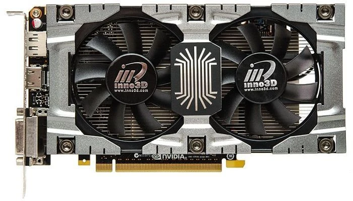 INNO3D GeForce GTX 650 Ti Boost, 1GB GDDR5, 2x DVI, Mini HDMI, DP