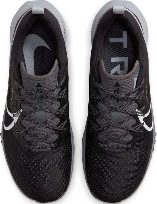 Nike React Pegasus Trail 4 black/dark grey/wolf grey/aura (Herren)