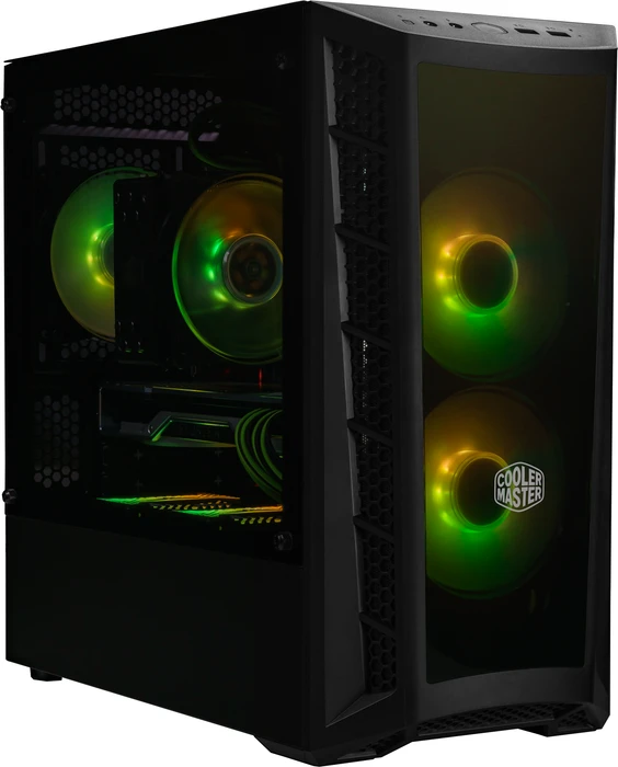 Cooler Master MasterBox MB320L ARGB, Glasfenster