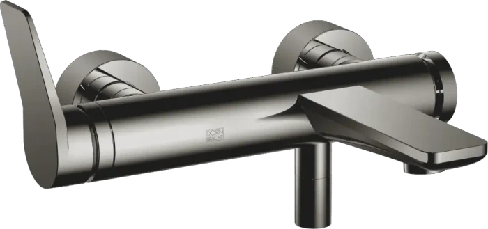 Dornbracht Lisse Wannen-Einhandbatterie für Wandmontage ohne Garnitur dark chrome