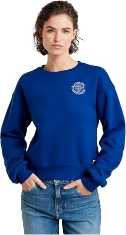 G-Star Circle Graphic Loose Sweatshirt racing blue (Damen)