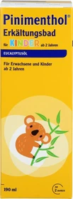 Pinimenthol Erkältungsbad für Kinder ab 2 Jahren, 190ml