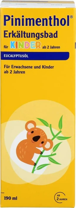 Pinimenthol Erkältungsbad für Kinder ab 2 Jahren, 190ml