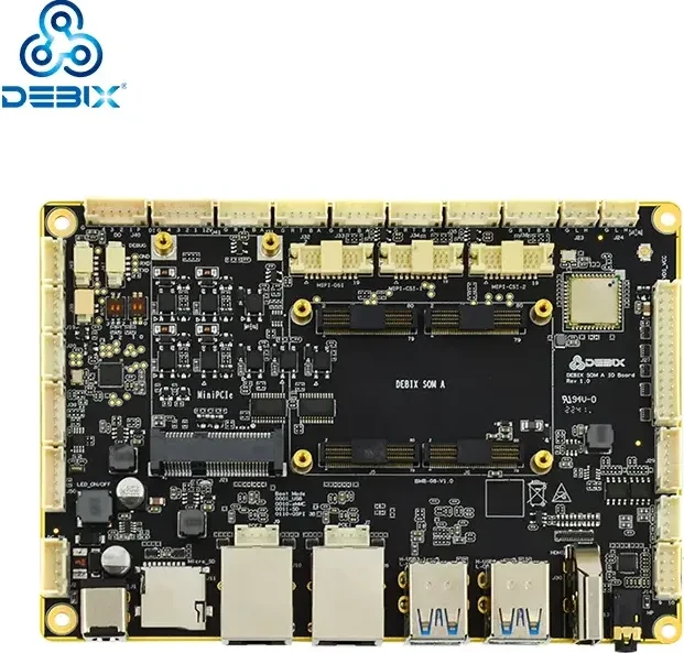 OKDO SOM A I/O Board (2.4GHz/5GHz Wi-Fi, BT5.0)