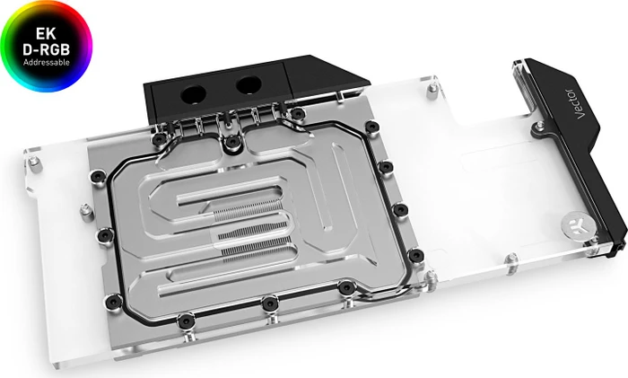 EK Water Blocks Quantum Line EK-Quantum Vector N+ RX 6800XT/6900XT D-RGB, Nickel, Acryl