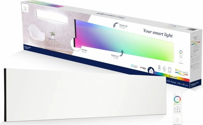 Müller Licht tint Aris LED-Panel white+color 120x30 30W RGBW