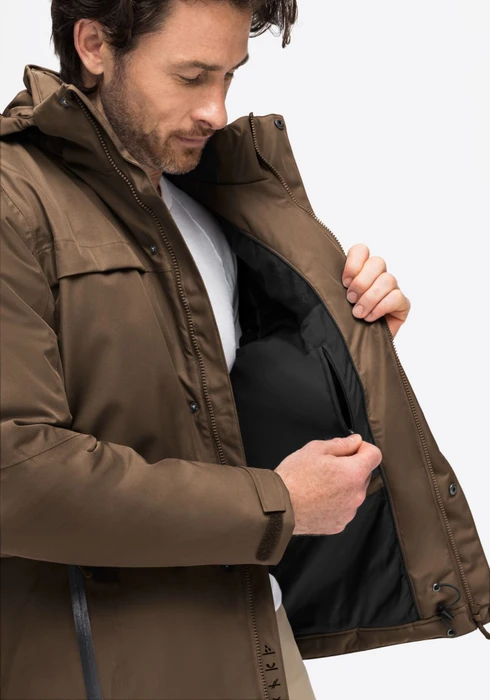 Maier Sports Peyor M Funktionsjacke derby brown/black (Herren)