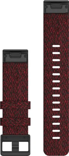Garmin Ersatzarmband QuickFit 22 Nylon rot