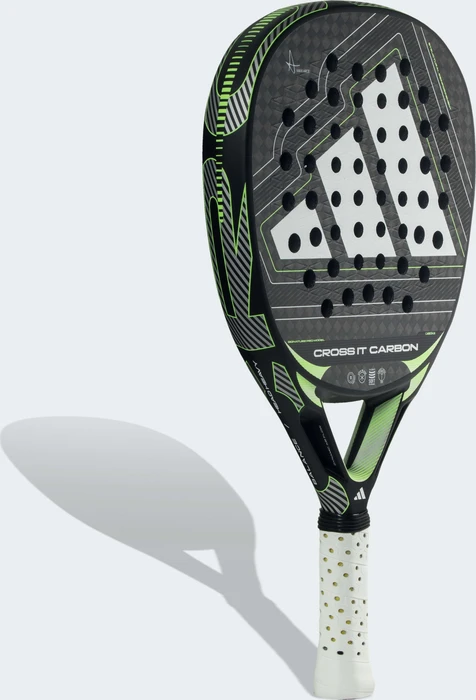 adidas Cross It Carbon 2026 Padel-Tennisschläger black/lime