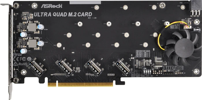 ASRock Ultra Quad M.2 Card