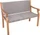 Garden Pleasure Rosario Gartenbank 2-Sitzer (985084)