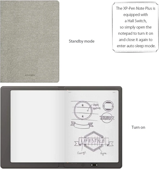 XP-Pen Note Plus, schwarz