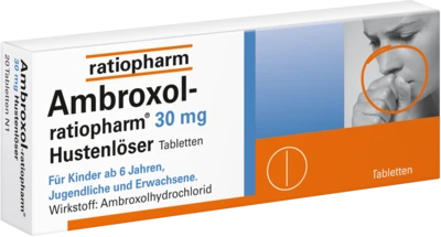 Ambroxol-ratiopharm 30mg Hustenlöser Tabletten, 100 Stück