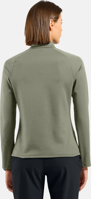Odlo Besso Midlayer Half Zip Funktionsshirt langarm shadow (Damen)