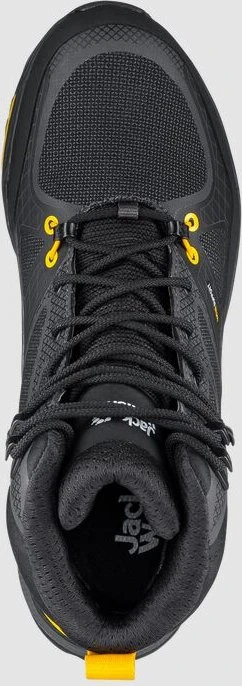 Jack Wolfskin Force Trekker Texapore Mid black/burly yellow xt (Herren)