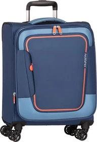 American Tourister Pulsonic Trolley mit 4 Rollen 55cm combat navy