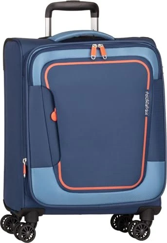 American Tourister Pulsonic Trolley mit 4 Rollen 55cm combat navy