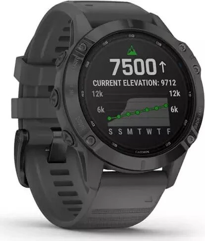 Garmin Fenix 6 Pro Solar black/slate grey