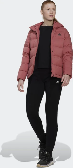 adidas Helionic Hooded Jacke wonder red (Damen)