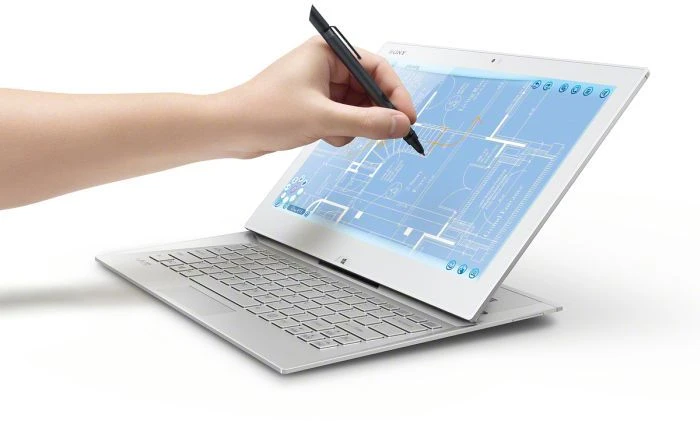 Sony Vaio Duo 13 SVD1322X2E, weiß, Core i5-4200U, 8GB RAM, 128GB SSD, UMTS, DE