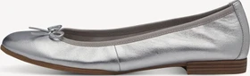 Tamaris Leder Ballerina silber (Damen)