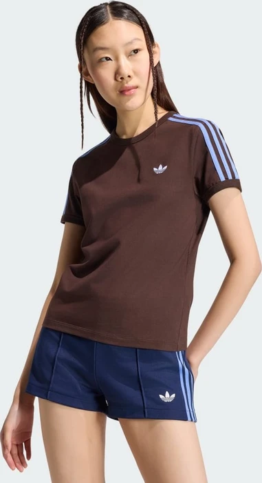 adidas 3-Streifen Slim T-Shirt kurzarm (Damen)