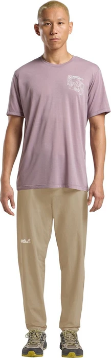 Jack Wolfskin Hikeout Hose lang hazel wood (Herren)