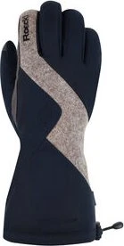 Roeckl Serfaus Skihandschuhe black/taupe melange