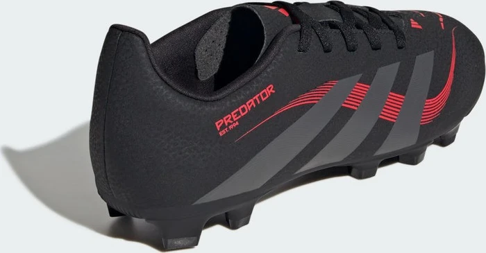 adidas Predator Club MG core black/grey four/lucid red (Junior)