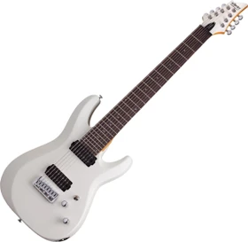 Schecter C-8 Deluxe Satin White