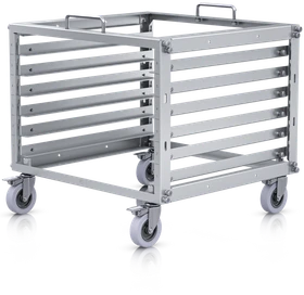 Ubiquiti Toolless Mini Rack Serverschrank 6HE, mit Rollen, 485mm tief