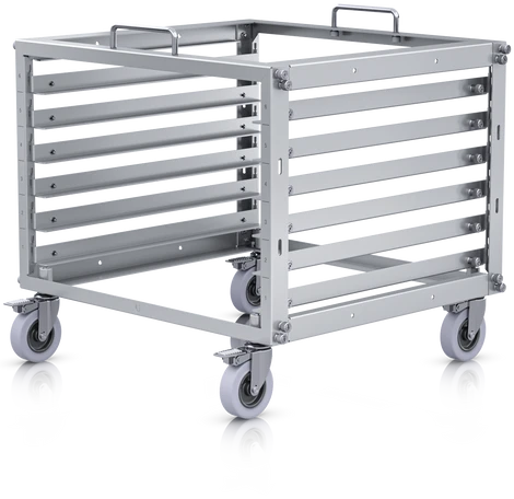 Ubiquiti Toolless Mini Rack Serverschrank 6HE, mit Rollen, 485mm tief