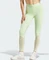 adidas Hyperglam Full-Length Hose lang semi green spark/white (Damen) Vorschaubild