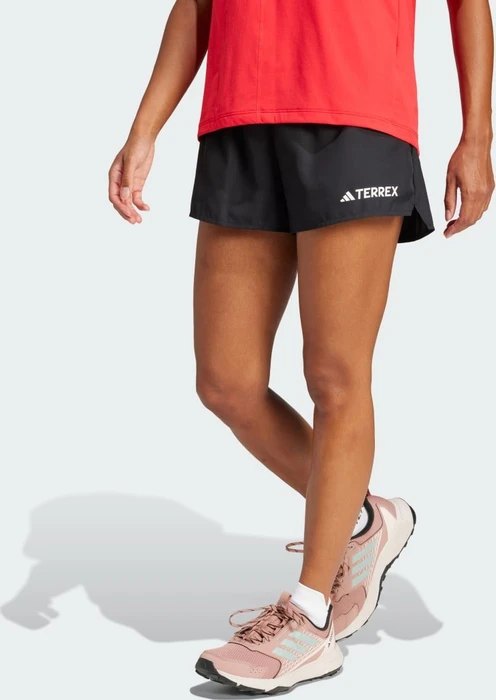adidas Terrex Multi Light Printed Laufhose kurz schwarz (Damen)