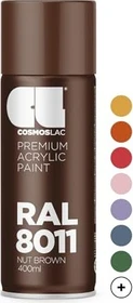 Cosmos Lac Acryllack-Spray RAL 8011 nut brown glänzend, 400ml