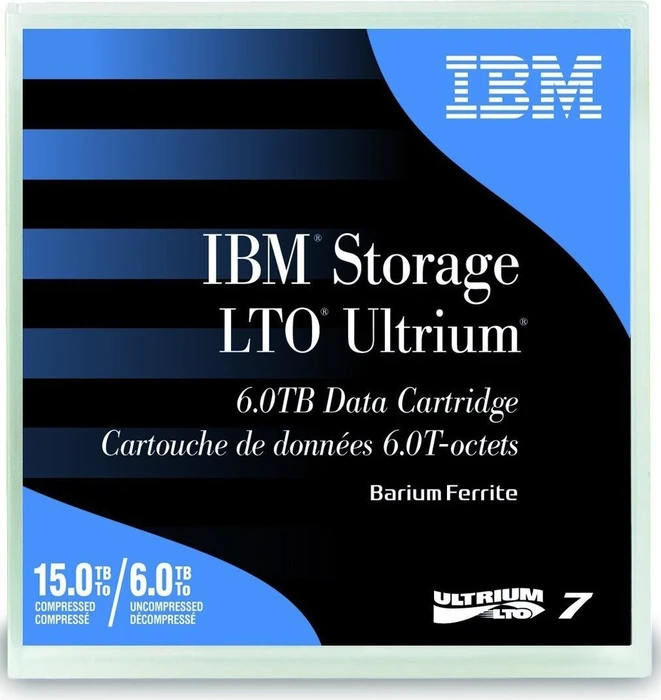 IBM LTO-Ultrium 7 Cartridge, 6TB/15TB