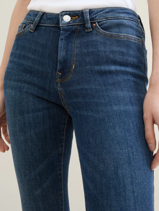 Tom Tailor 3 Sizes in 1 Nela Extra Skinny Jeans Jeans used mid stone blue denim (Damen)