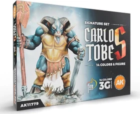 AK-Interactive 3rd Gen Acrylic Colors Signature Set Carlos Tobes Farbset, 14-tlg.