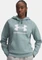 Under Armour Rival Fleece Logo Hoodie serpentine/white (Damen) Vorschaubild